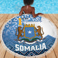 Somalia Independence Day Beach Blanket African Leopard Pattern