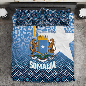 Somalia Independence Day Bedding Set African Leopard Pattern