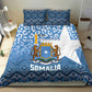 Somalia Independence Day Bedding Set African Leopard Pattern