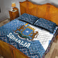 Somalia Independence Day Quilt Bed Set African Leopard Pattern