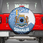 Somalia Independence Day Spare Tire Cover African Leopard Pattern