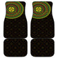 Ethiopia National Day Car Mats Lion Of Judah African Pattern