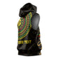 Ethiopia National Day Sleeveless Hoodie Lion Of Judah African Pattern - African Pride