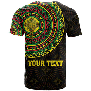 Ethiopia National Day T shirt Lion Of Judah African Pattern