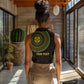 Ethiopia National Day Women Sleeveless Polo Shirt Lion Of Judah African Pattern