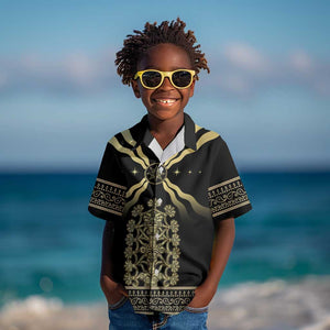 Assyria Empire Kid Hawaiian Shirt Assyrian Mythological Spirit