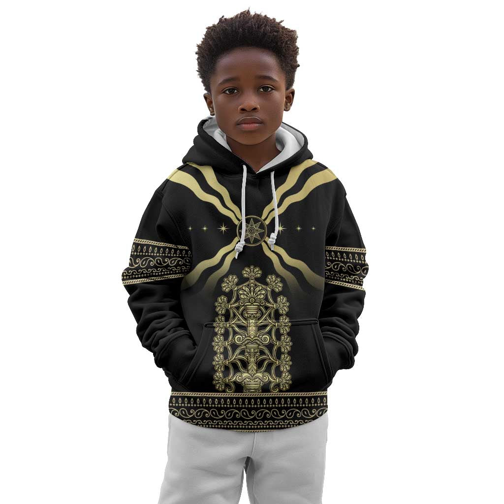 Assyria Empire Kid Hoodie Assyrian Mythological Spirit