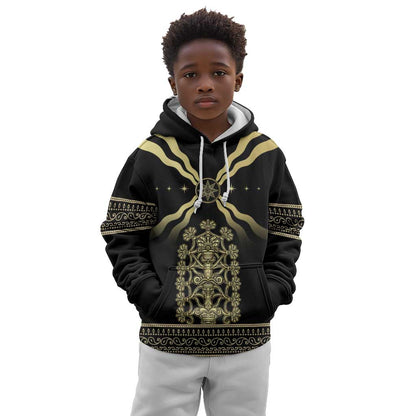 Assyria Empire Kid Hoodie Assyrian Mythological Spirit