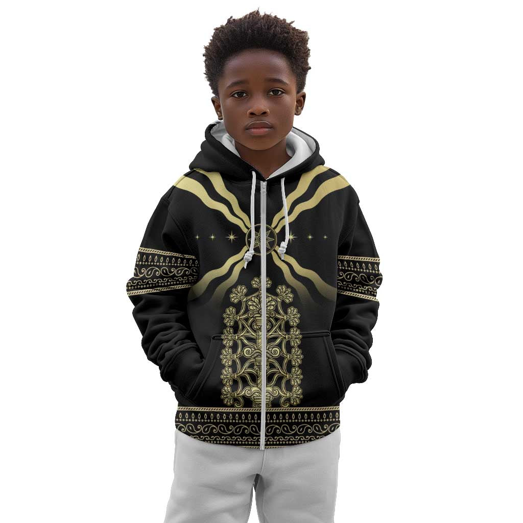 Assyria Empire Kid Hoodie Assyrian Mythological Spirit