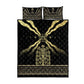 Assyria Empire Quilt Bed Set Assyrian Mythological Spirit