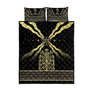 Assyria Empire Quilt Bed Set Assyrian Mythological Spirit