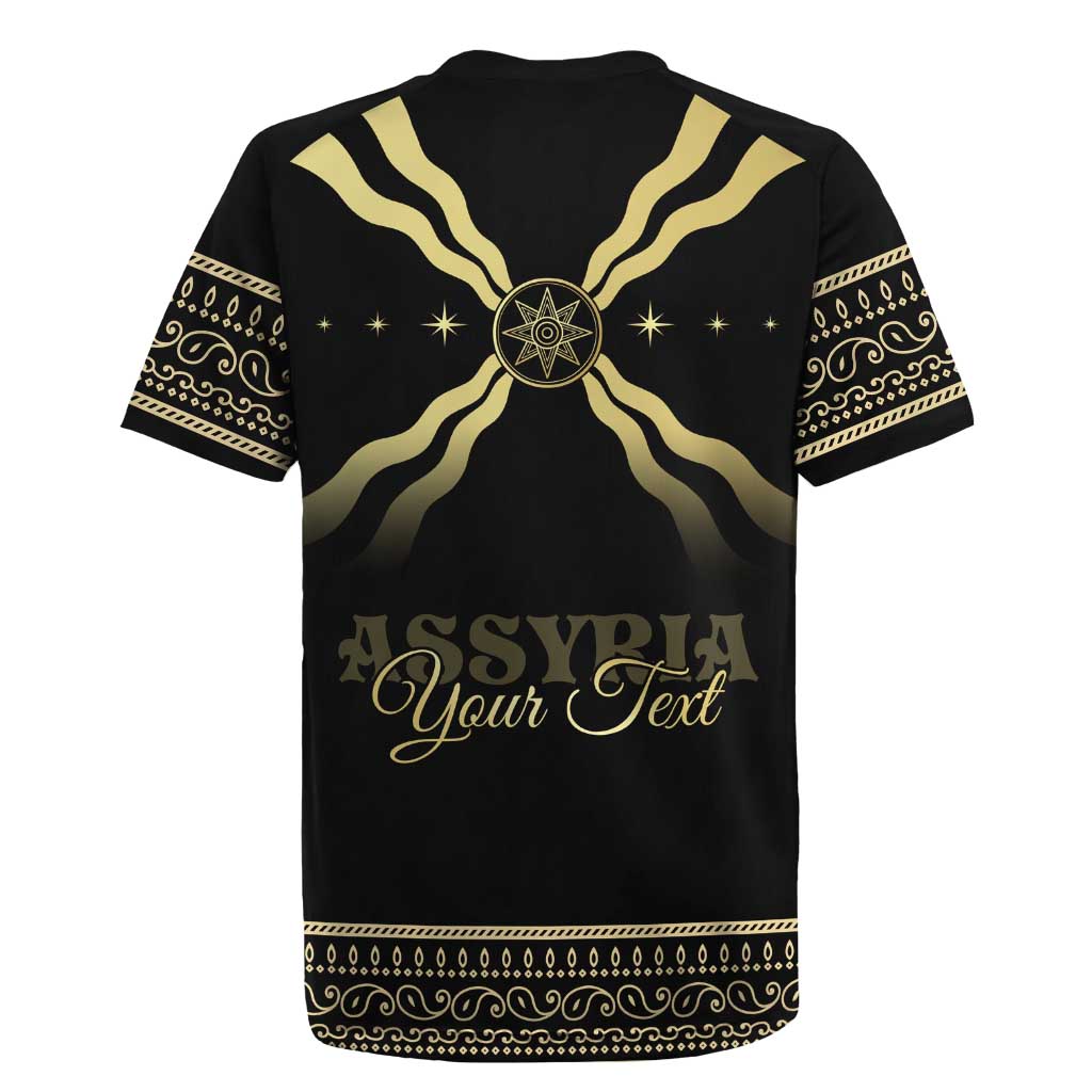 Assyria Empire Rugby Jersey Assyrian Mythological Spirit