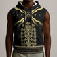 Assyria Empire Sleeveless Hoodie Assyrian Mythological Spirit - African Pride