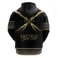 Assyria Empire Zip Hoodie Assyrian Mythological Spirit