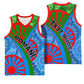 International Romani Day 2024 Basketball Jersey Gypsy Pattern Tribal - African Pride