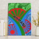International Romani Day 2024 Canvas Wall Art Gypsy Pattern Tribal