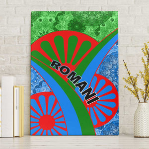 International Romani Day 2024 Canvas Wall Art Gypsy Pattern Tribal