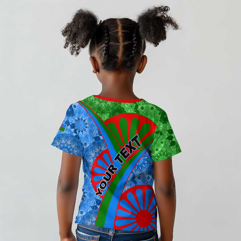 International Romani Day 2024 Kid T shirt Gypsy Pattern Tribal