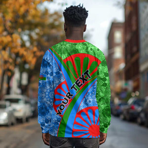 International Romani Day 2024 Long Sleeve Shirt Gypsy Pattern Tribal LT01