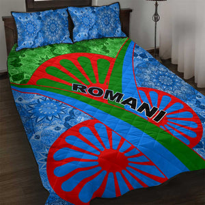 International Romani Day 2024 Quilt Bed Set Gypsy Pattern Tribal