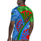 International Romani Day 2024 Rugby Jersey Gypsy Pattern Tribal
