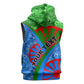 International Romani Day 2024 Sleeveless Hoodie Gypsy Pattern Tribal - African Pride