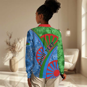 International Romani Day 2024 Women Casual Shirt Gypsy Pattern Tribal LT01