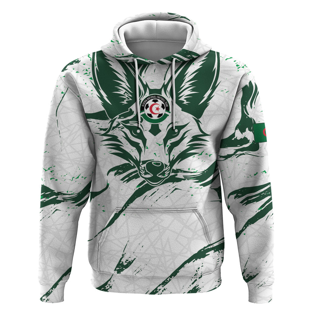 Custom Algeria 2026 World Football Hoodie Les Fennecs Come On
