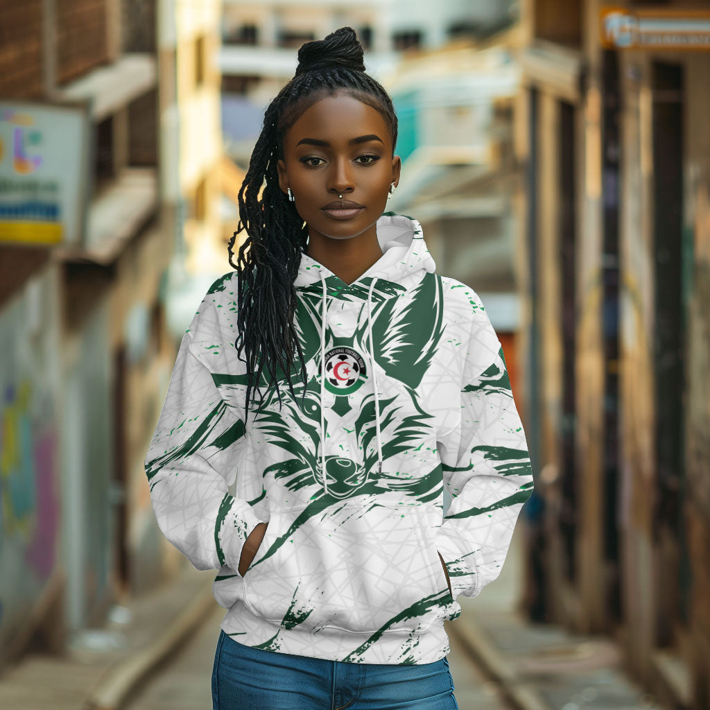 Custom Algeria 2026 World Football Hoodie Les Fennecs Come On