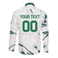 Custom Algeria 2026 World Football Long Sleeve Button Shirt Les Fennecs Come On