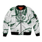Custom Algeria 2026 World Football Sleeve Zip Bomber Jacket Les Fennecs Come On