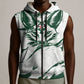 Custom Algeria 2026 World Football Sleeveless Zip Hoodie Les Fennecs Come On