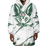 Custom Algeria 2026 World Football Wearable Blanket Hoodie Les Fennecs Come On
