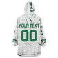 Custom Algeria 2026 World Football Wearable Blanket Hoodie Les Fennecs Come On