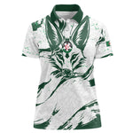 Custom Algeria 2026 World Football Women Polo Shirt Les Fennecs Come On