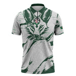 Custom Algeria 2026 World Football Zipper Polo Shirt Les Fennecs Come On