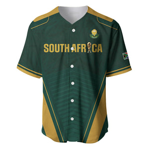 Custom South Africa 2026 World Football Baseball Jersey Bafana Bafana Woza