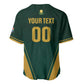 Custom South Africa 2026 World Football Baseball Jersey Bafana Bafana Woza