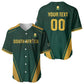 Custom South Africa 2026 World Football Baseball Jersey Bafana Bafana Woza