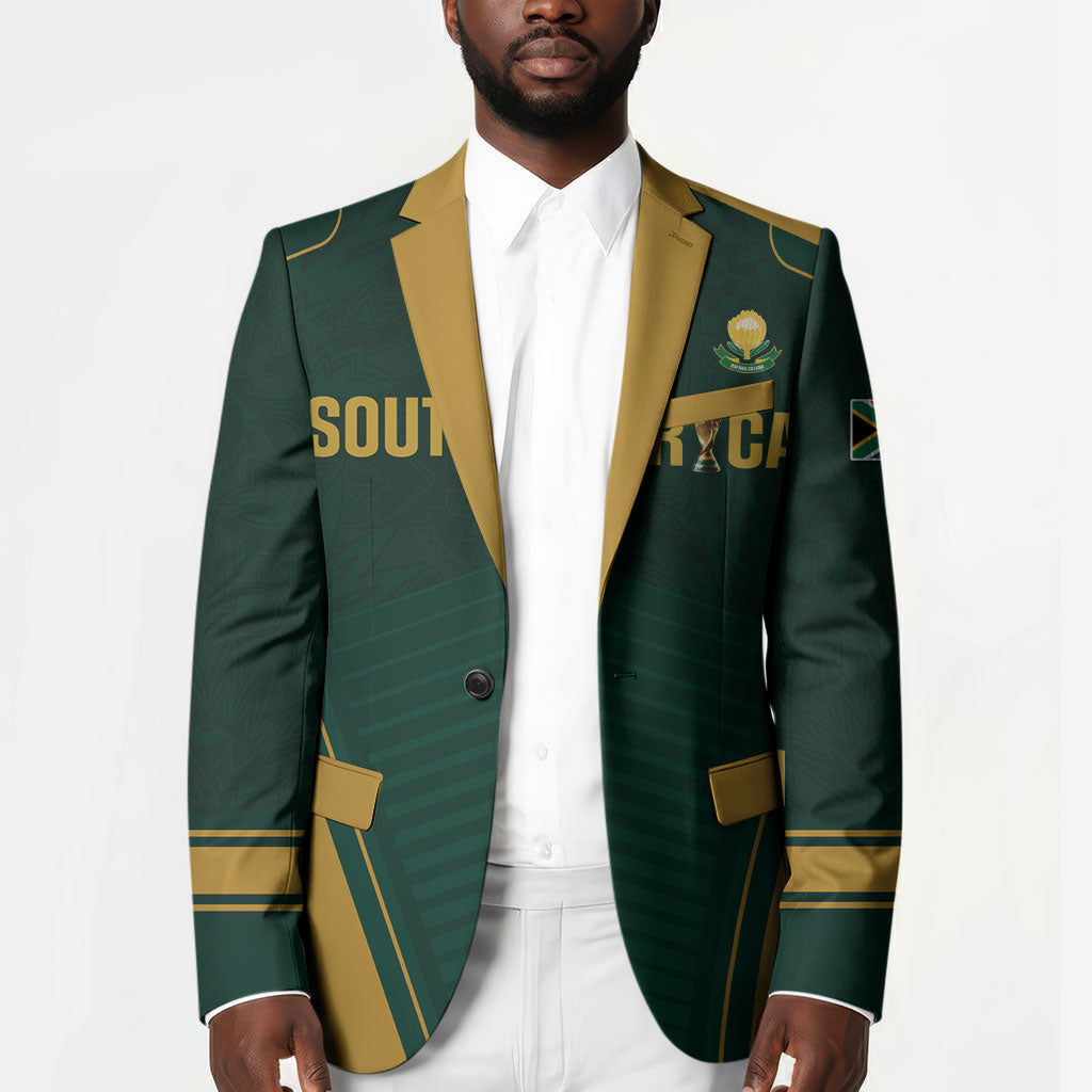 Custom South Africa 2026 World Football Blazer Bafana Bafana Woza