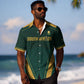 Custom South Africa 2026 World Football Hawaiian Shirt Bafana Bafana Woza LT01