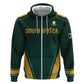 Custom South Africa 2026 World Football Hoodie Bafana Bafana Woza