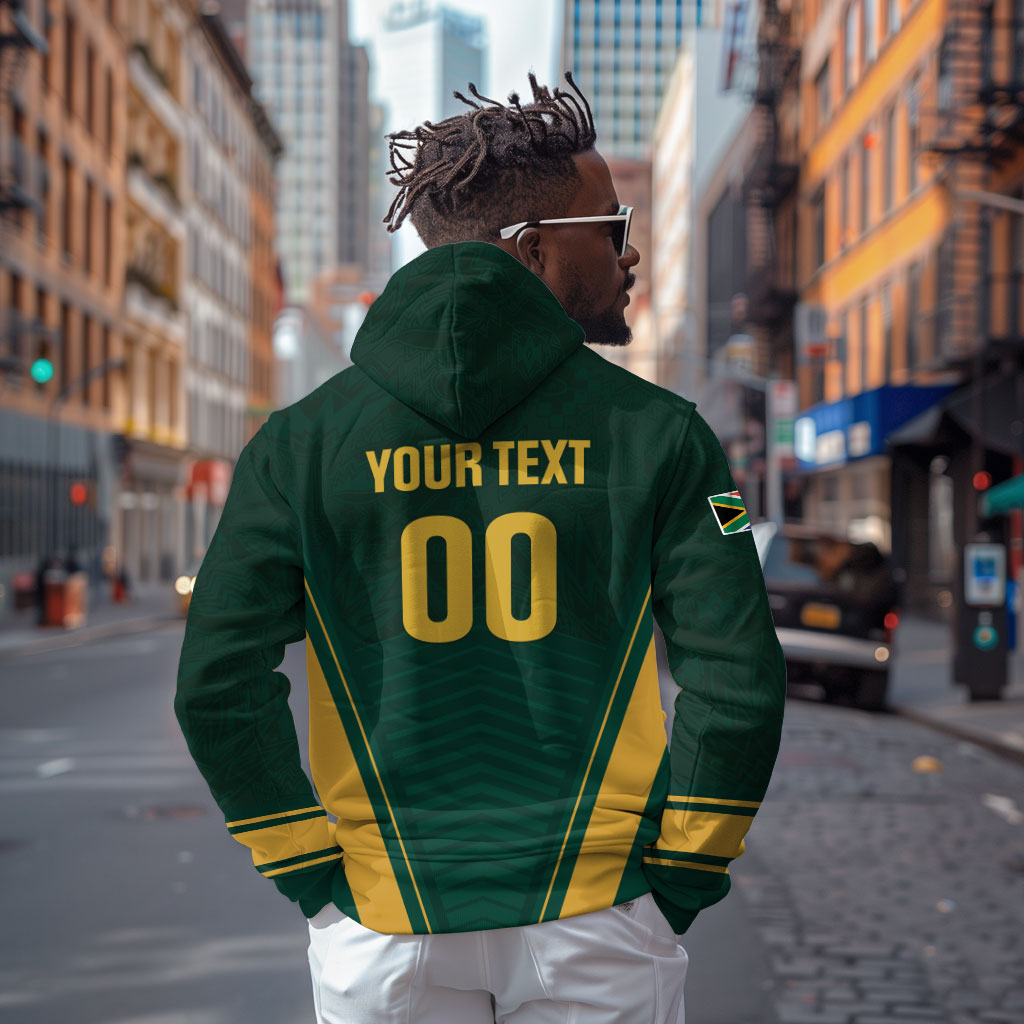 Custom South Africa 2026 World Football Hoodie Bafana Bafana Woza
