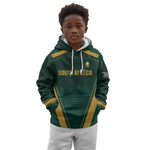 Custom South Africa 2026 World Football Kid Hoodie Bafana Bafana Woza