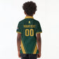 Custom South Africa 2026 World Football Kid Polo Shirt Bafana Bafana Woza