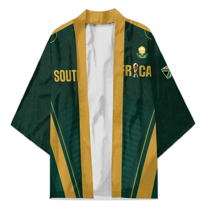 Custom South Africa 2026 World Football Kimono Bafana Bafana Woza