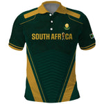 Custom South Africa 2026 World Football Polo Shirt Bafana Bafana Woza