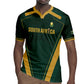 Custom South Africa 2026 World Football Rugby Jersey Bafana Bafana Woza