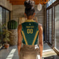 Custom South Africa 2026 World Football Women Sleeveless Polo Shirt Bafana Bafana Woza