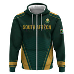 Custom South Africa 2026 World Football Zip Hoodie Bafana Bafana Woza